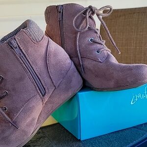 🍁Suede Ankle Boots🌻